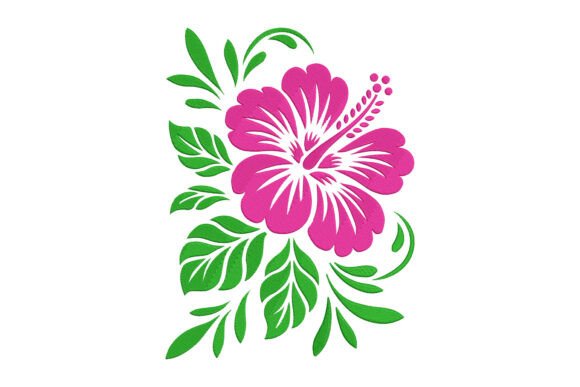 Beautiful Hibiscus Flower Embroidery Design Review