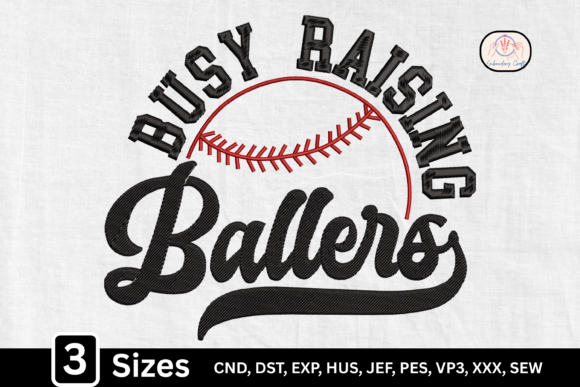 Busy Raising Baller Baseball Mom