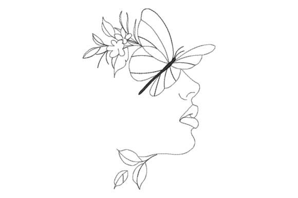 Butterfly Face Line Art: A Designer’s Real-World Embroidery Review