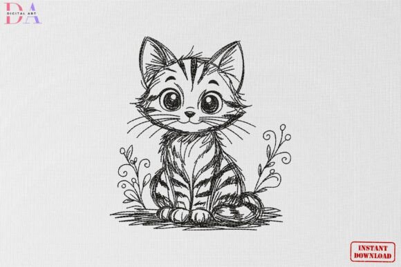 Cute Baby Cat Sketch Animal Art: A Designer’s Real-World Review