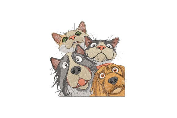Dogs and Cats: A Designer’s Review for Boutique Sweatshirt Embroidery