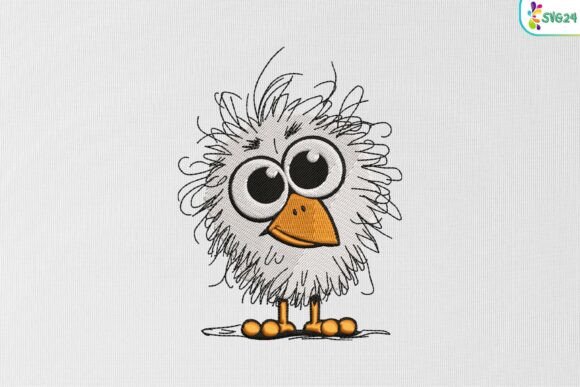 Funny Fluffy Bird, Quirky Bird: A Craft Fair Crowd Pleaser?