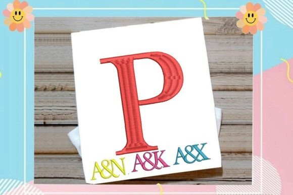 Letter P Split Monogram Logo: A Designer’s Seasonal Embroidery Review