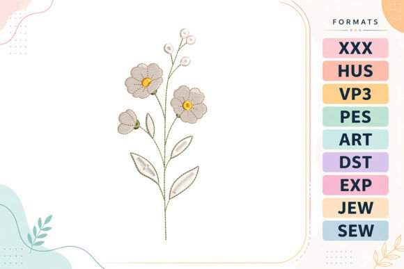 Minimal Wildflower Floral: A Designer’s Review for Handmade Embroidery Gifts