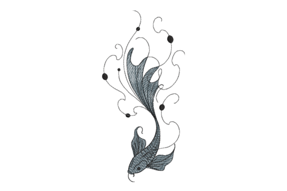 Minimalist Koi Fish Line Art: A Smart Pick for Etsy Sellers