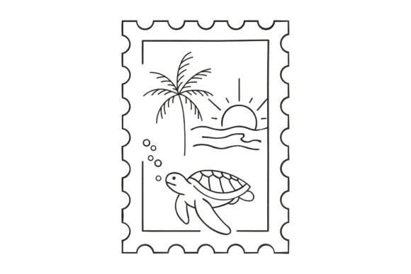 Sea Turtle, Palm Tree & Sun Embroidery Design Review