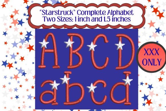 Star Struck Embroidered Alphabet-XXX Review for Gift Makers