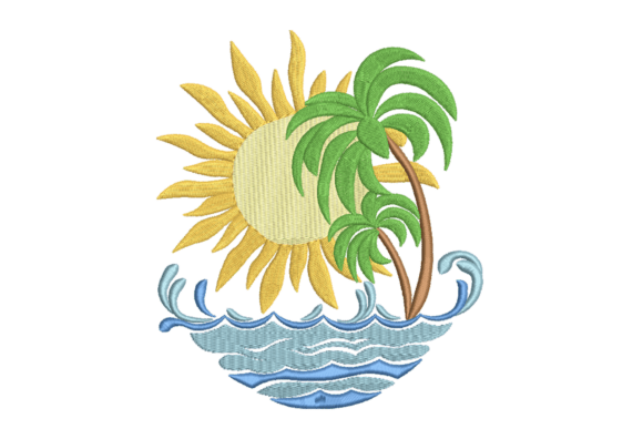 Tropical Sun Palm Island: A Designer’s Honest Review for Real Embroidery Projects